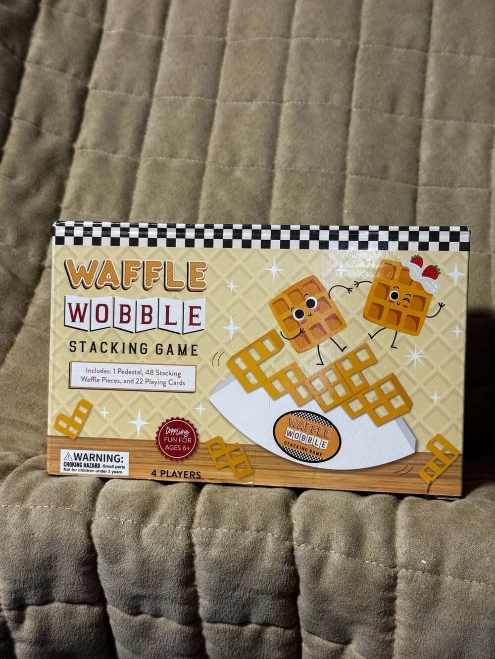 Waffle Wobble Stacking Game